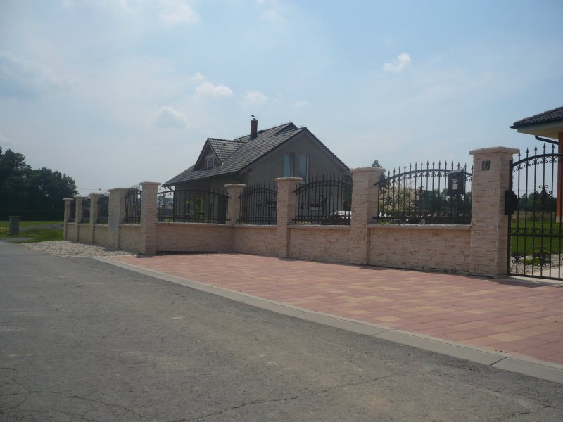 Kovaný plot Ostrava