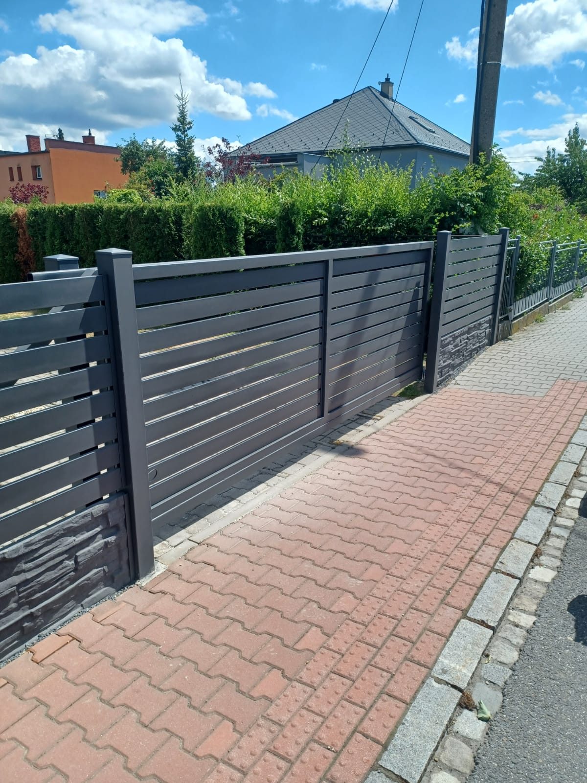 Plot a brána Ostrava — Ostrava